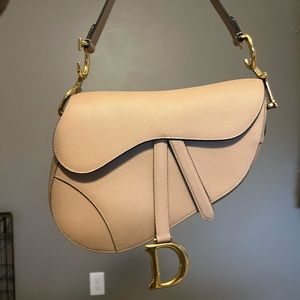 Dior Leather Saddle Handbag Medium
